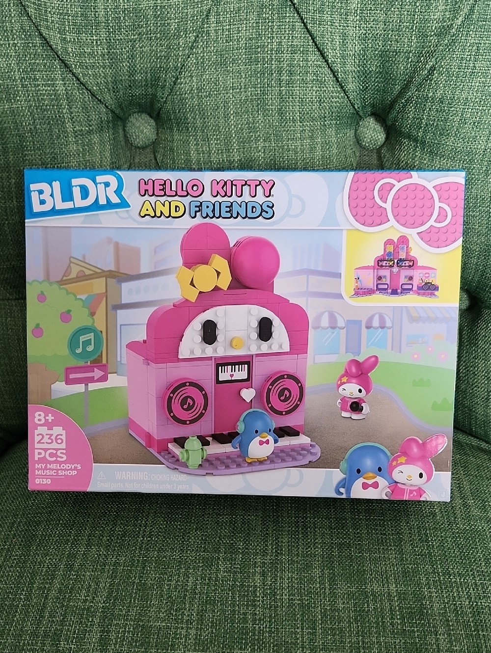 BLDR Hello Kitty and Friends My Melody's Music Shop Building Set